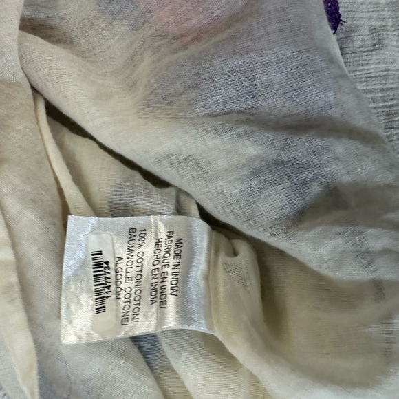 Free People Embroidered Shift Dress, Boho Embroidered Flowers Dress Small - Picture 8 of 10